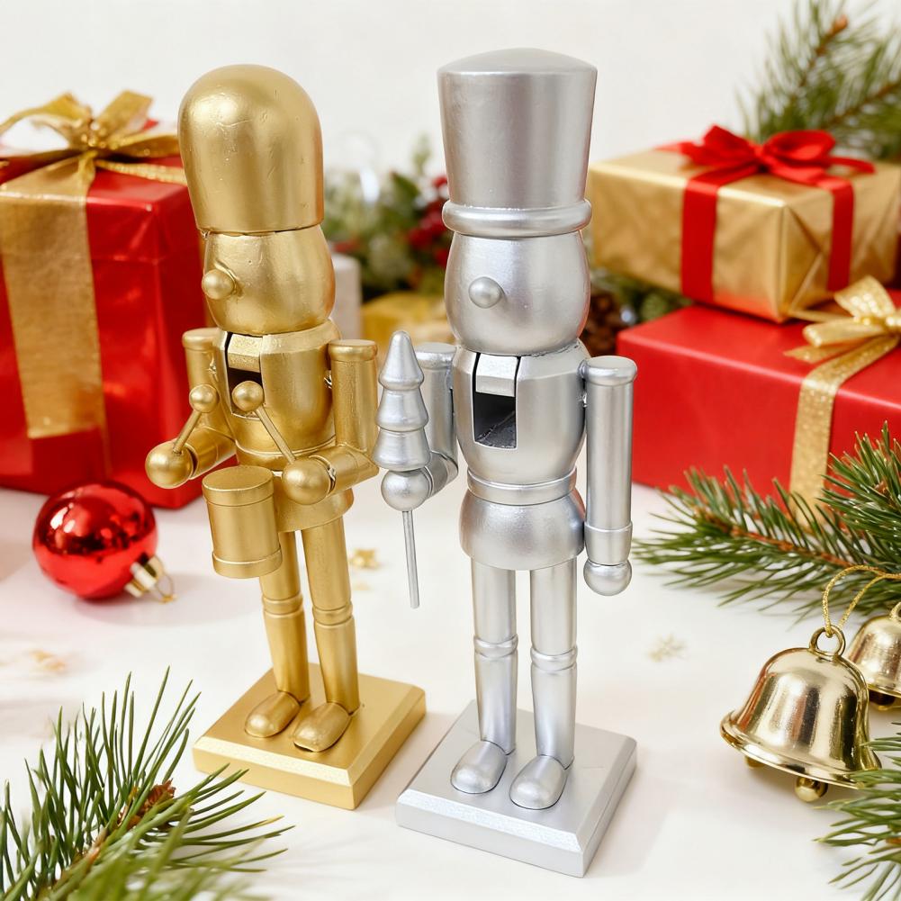 Nutcracker Figurine - クリスマスくるみ割り人形オーナメント クラシックくるみ割り人形デコレーション クリスマスくるみ割り人形フィギュア ホリデーパーティーデコレーション ソルジャーオーナメント