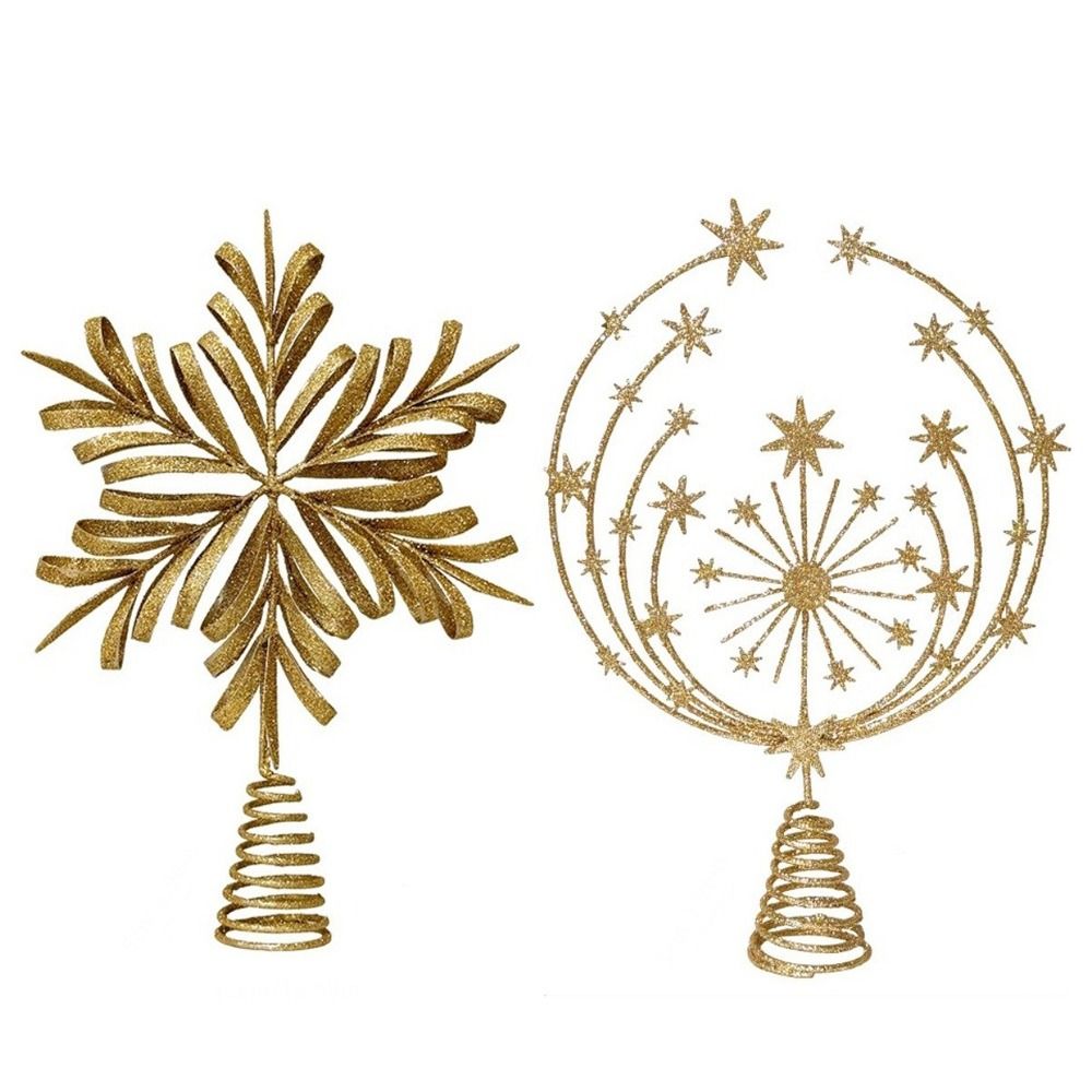 星型クリスマスツリートッパー アイアン製クリスマスデコレーシ - Star Tree Topper のレビューと価格