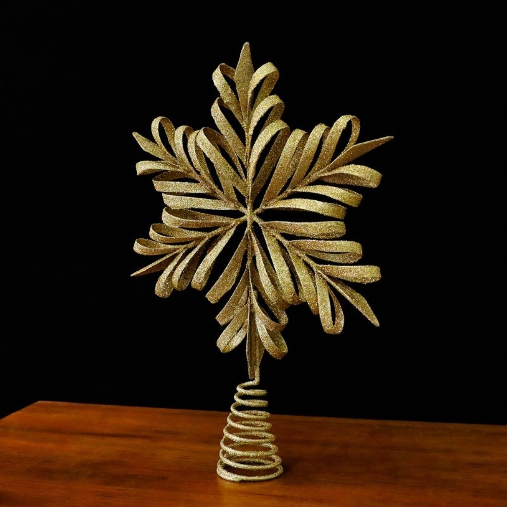 星型クリスマスツリートッパー アイアン製クリスマスデコレーシ - Star Tree Topper のレビューと価格