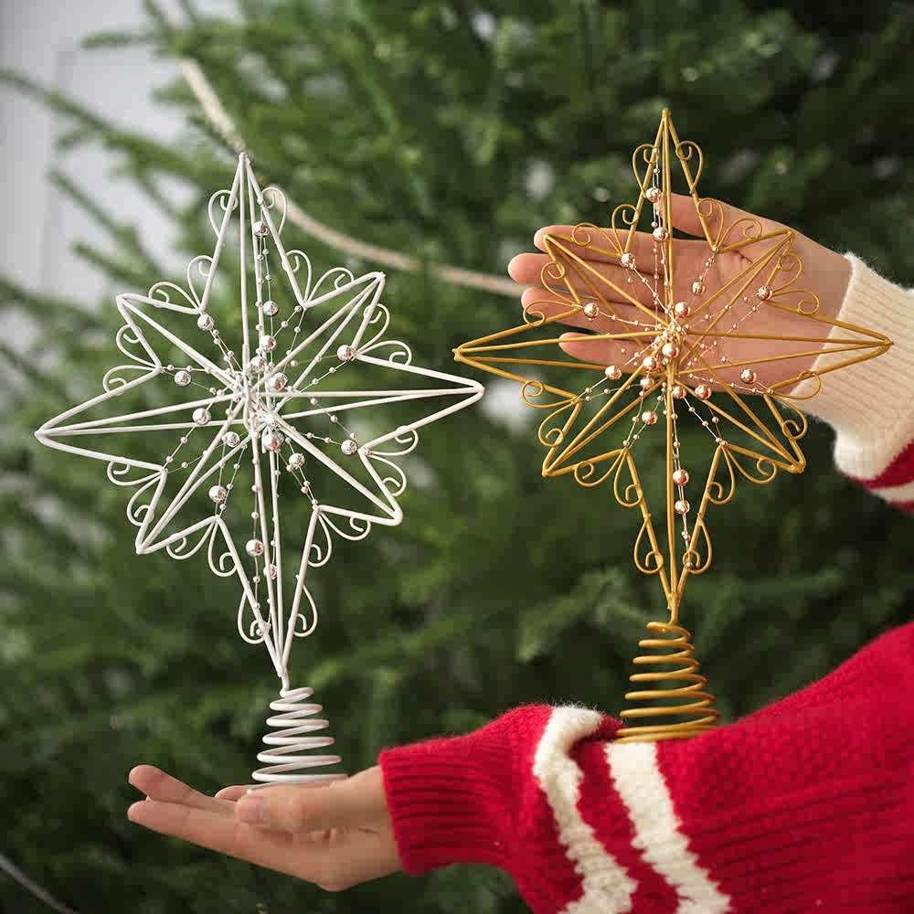 12.6 インチクリエイティブ Led ライトグリッタークリ - Star Tree Topper のレビューと価格