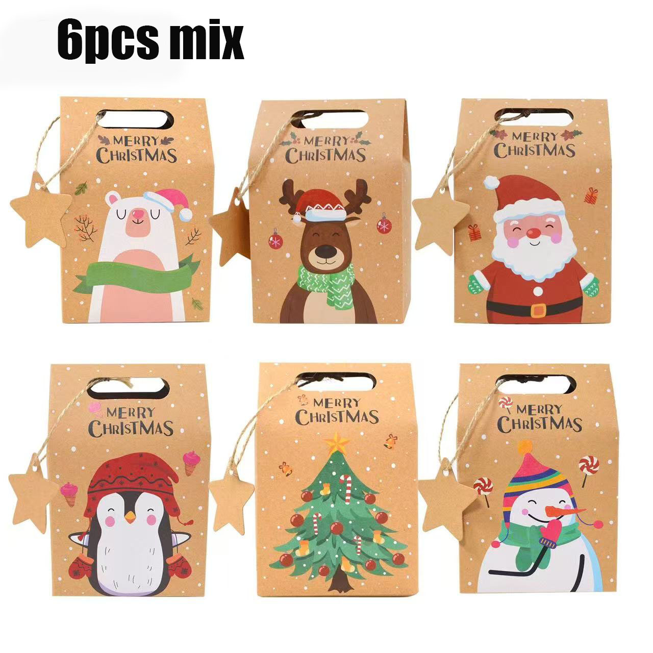 クリスマス クッキー袋 キャンディーボックス ギフトボックス - Advent Calendar Gift のレビューと価格
