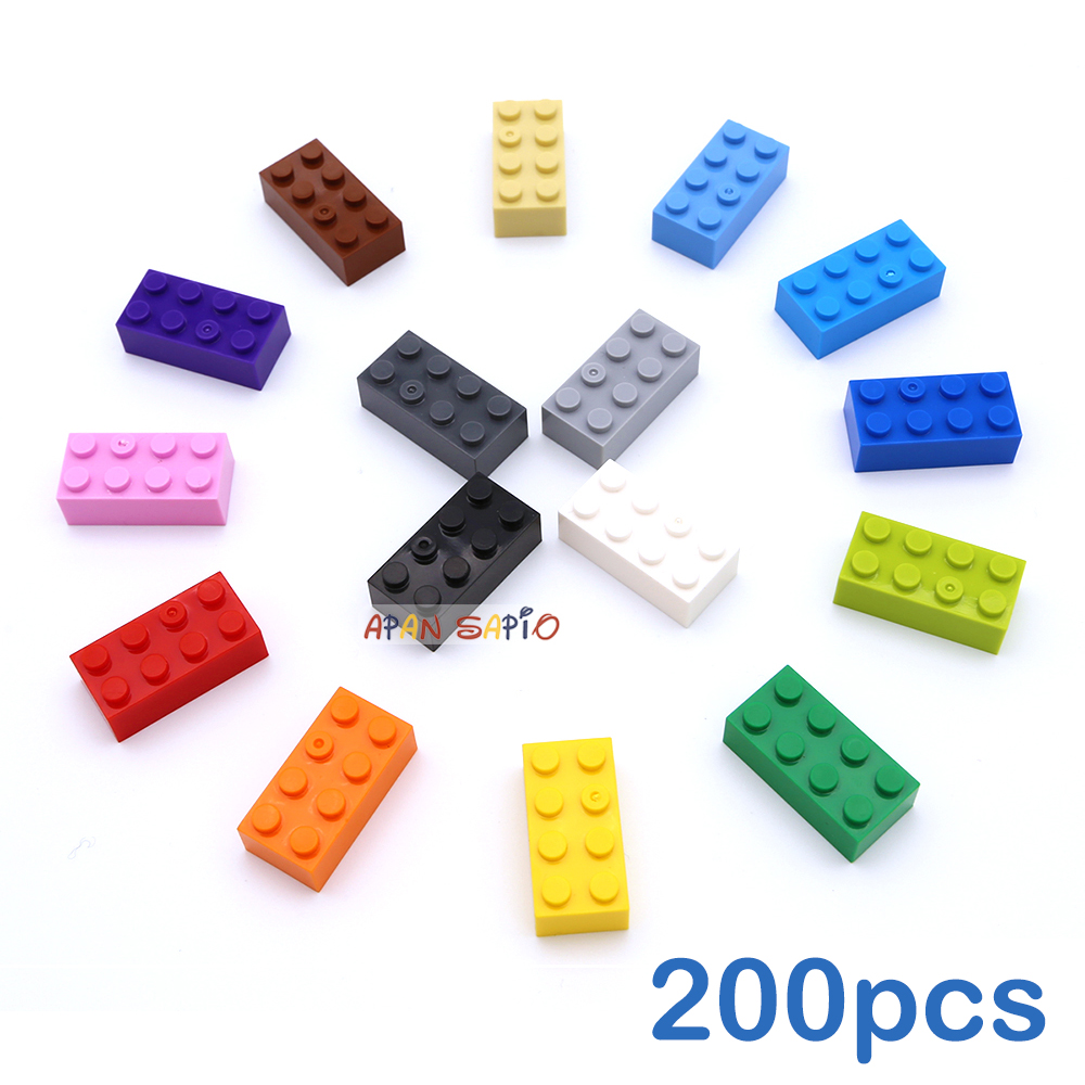 200 個 2 × 4 ドット DIY ビルディングブロック - Lego Set Creator のレビューと価格
