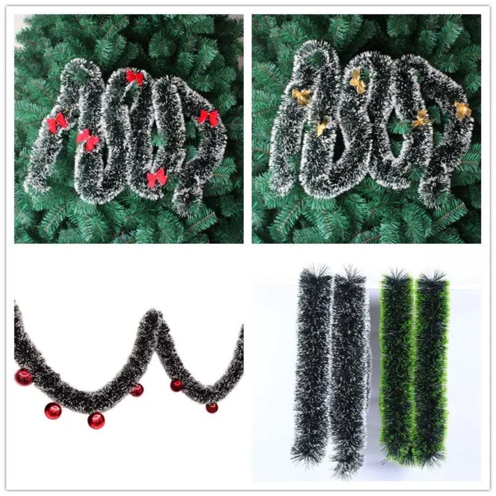 クリスマスティンセルガーランド 人工クリスマスガーランド L - Tinsel Garland Decoration のレビューと価格