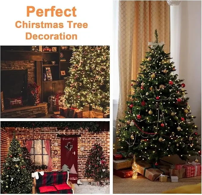 LEDクリスマスツリーライト 新年ガーランドストリング パテ - Led Fairy String Lights のレビューと価格