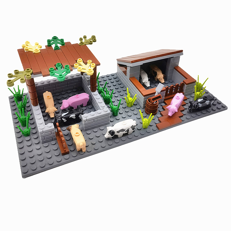 子供のための動物農場のビルディングブロック,創造的な都市のビ - Lego Set Creator のレビューと価格