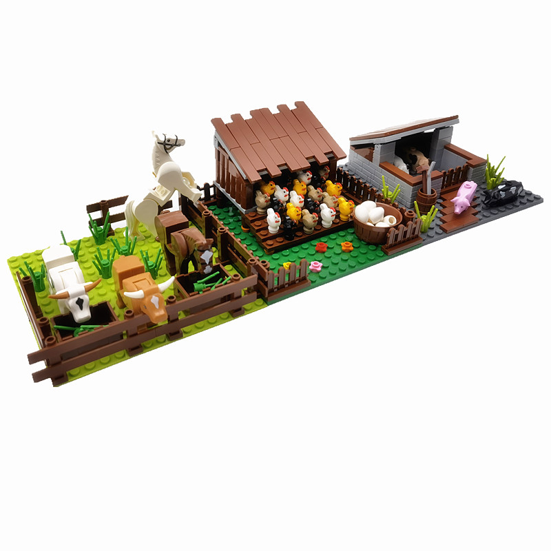 子供のための動物農場のビルディングブロック,創造的な都市のビ - Lego Set Creator のレビューと価格
