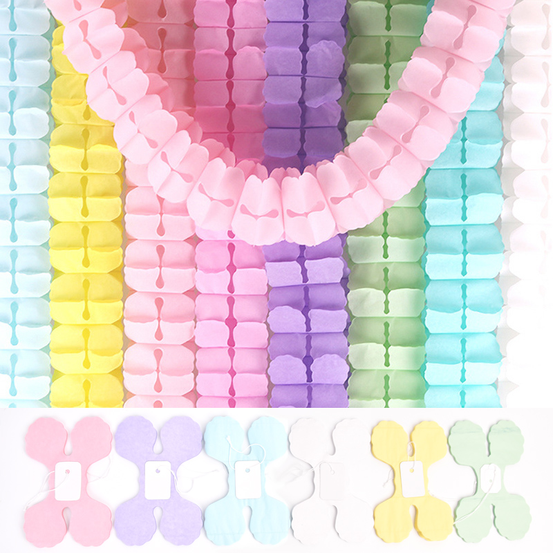 1 個 3 メートル四葉のクローバー紙ティンセルガーランドベ - Tinsel Garland Decoration のレビューと価格