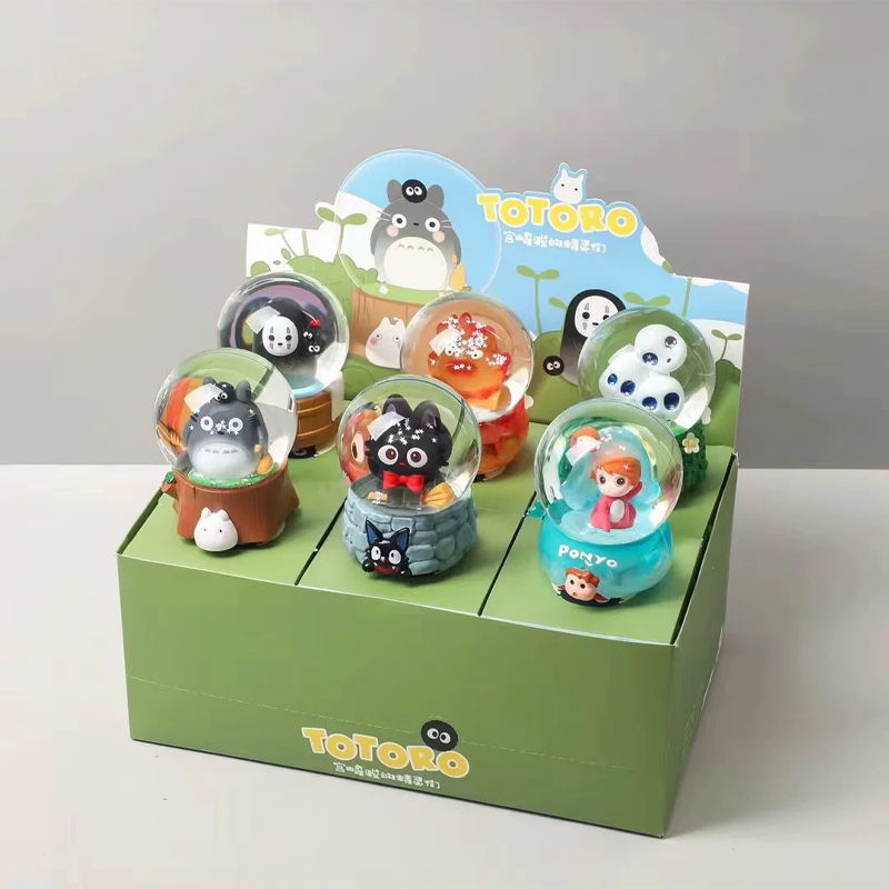 アニメ「宮崎駿のエルフたち」雪の結晶クリスタルボールシリーズ - Ornament Ball Set のレビューと価格