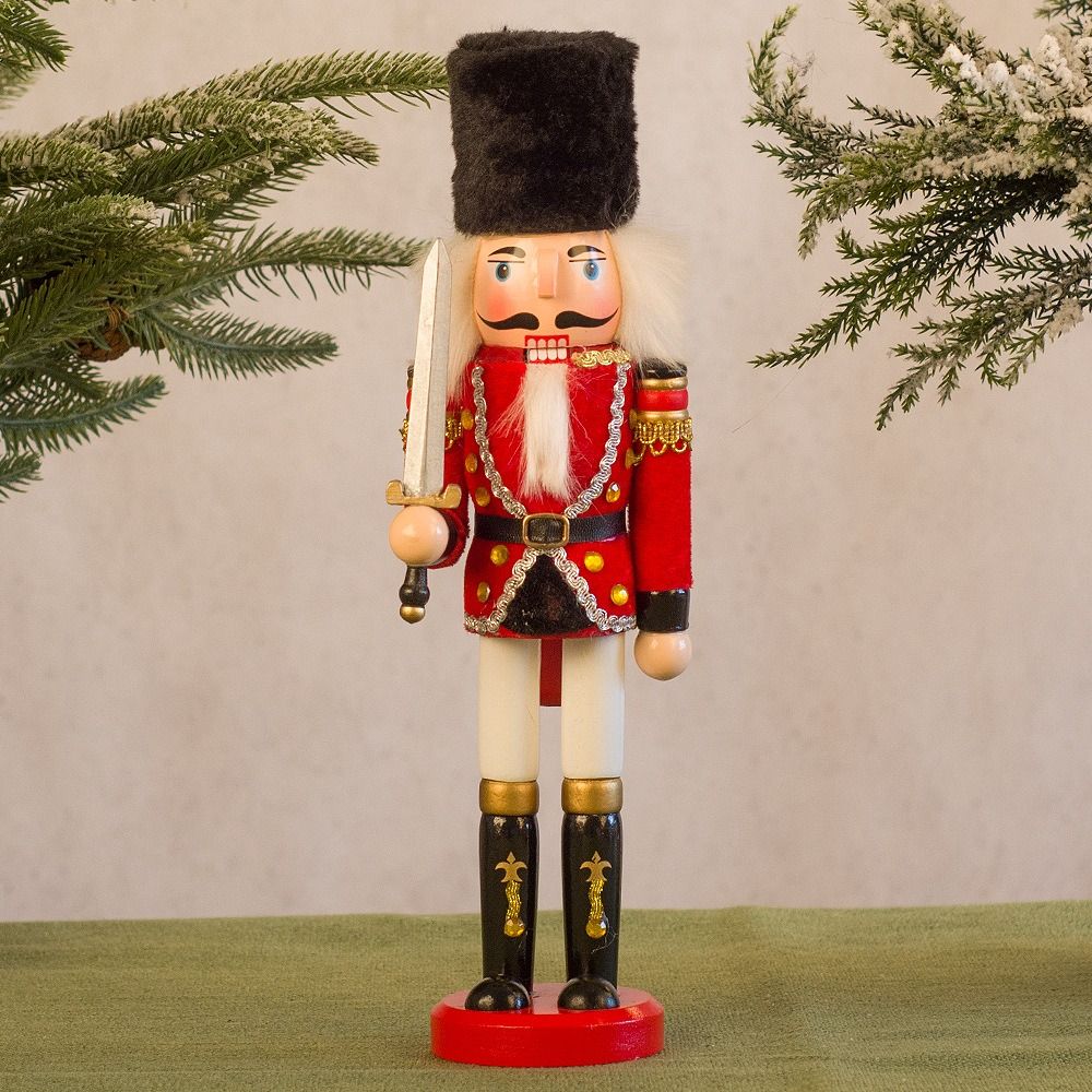 メリークリスマス ヴィンテージ クリスマス ナッツクラッカー - Nutcracker Figurine のレビューと価格
