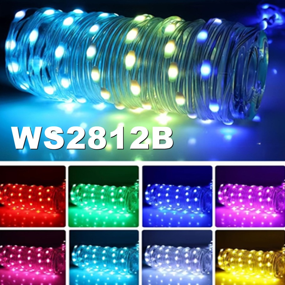 WS2812B LED ライトストリングスマート Bluet - Led Fairy String Lights のレビューと価格