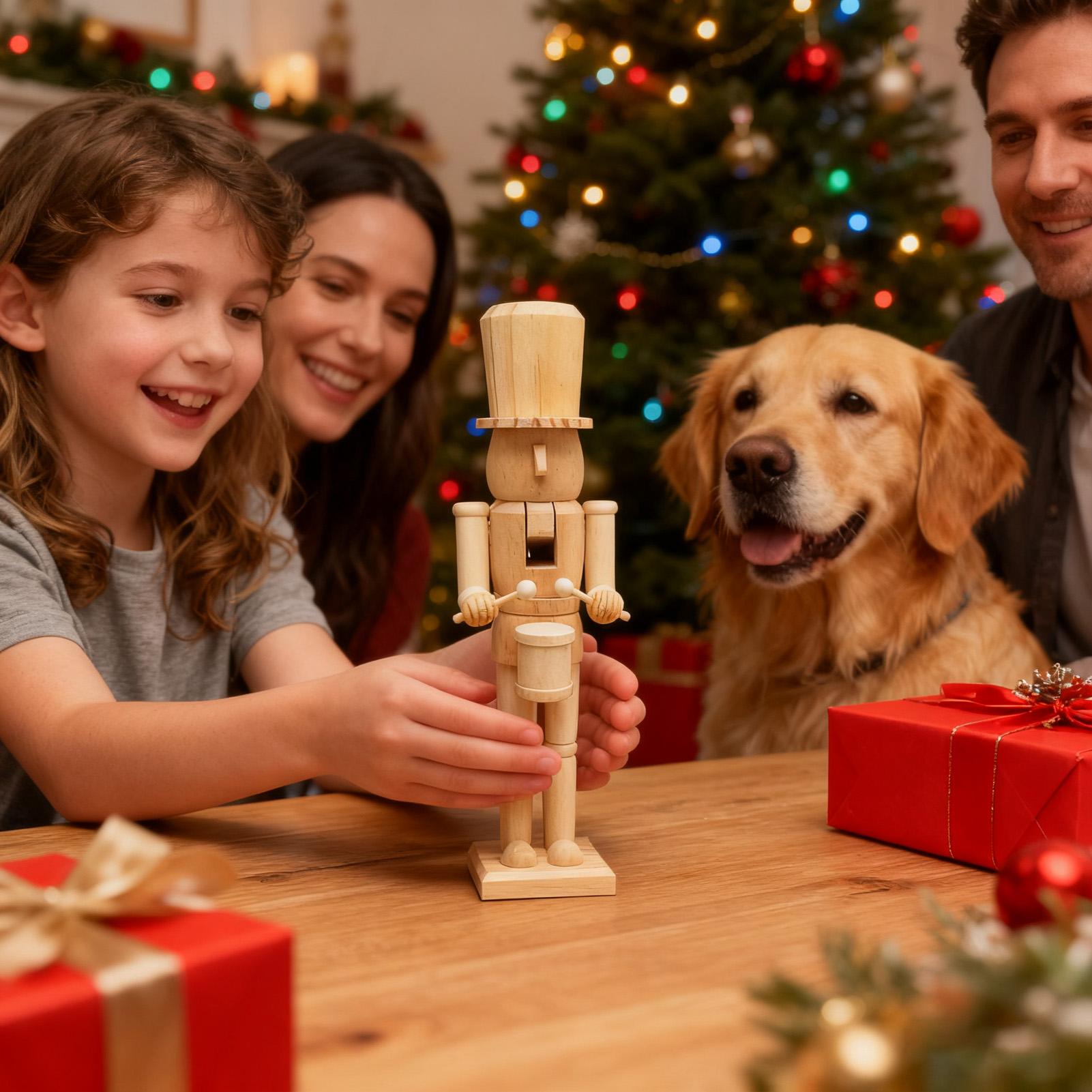 くるみ割り人形フィギュア 38 センチメートル木製お祝い置物 - Nutcracker Figurine のレビューと価格
