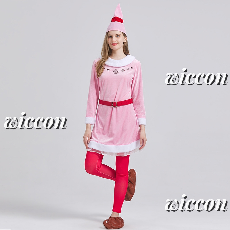 バディスタイルにインスパイアされたコスプレアウターウェア、エ - Elf Costume Christmas のレビューと価格