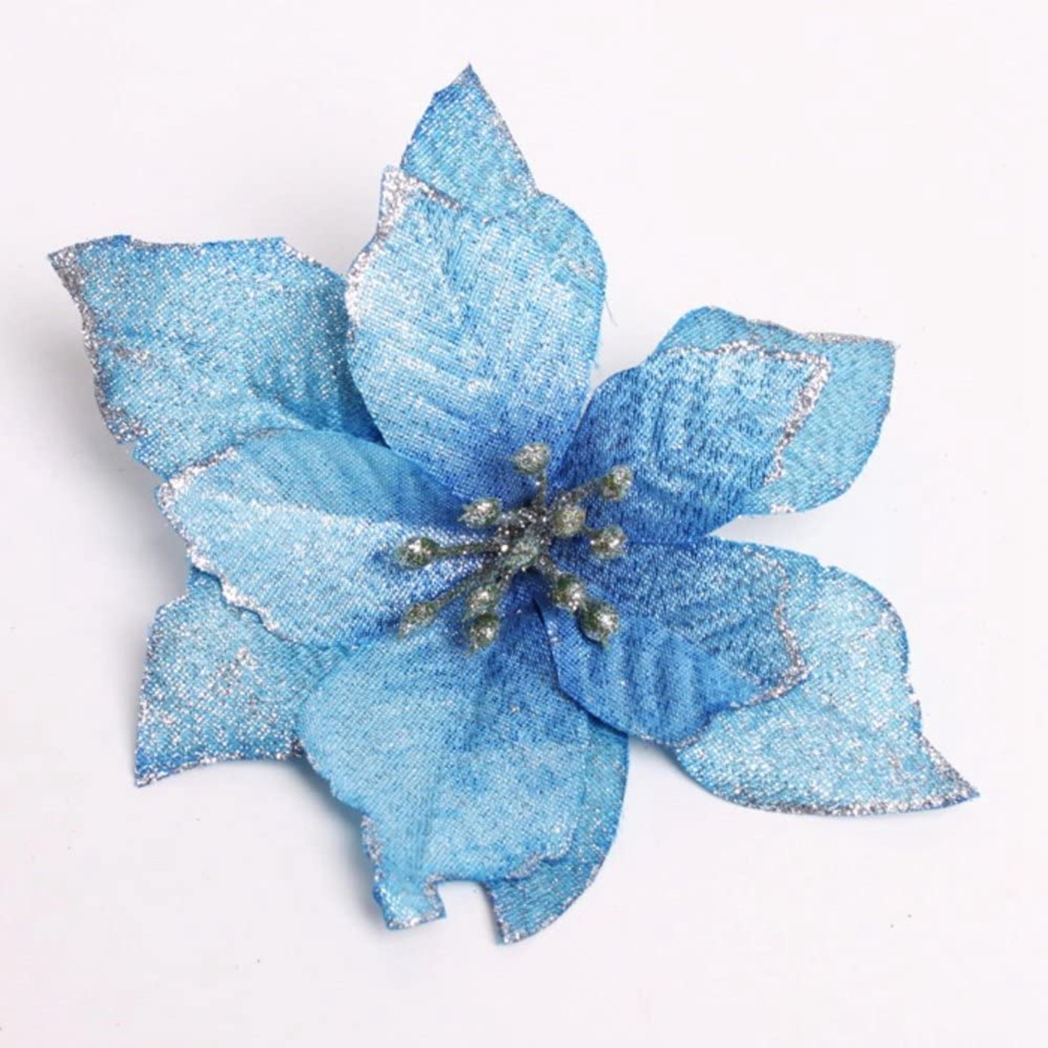 人工キラキラクリスマスツリーオーナメント、花輪、結婚式の装飾 - Christmas Wreath Fake のレビューと価格