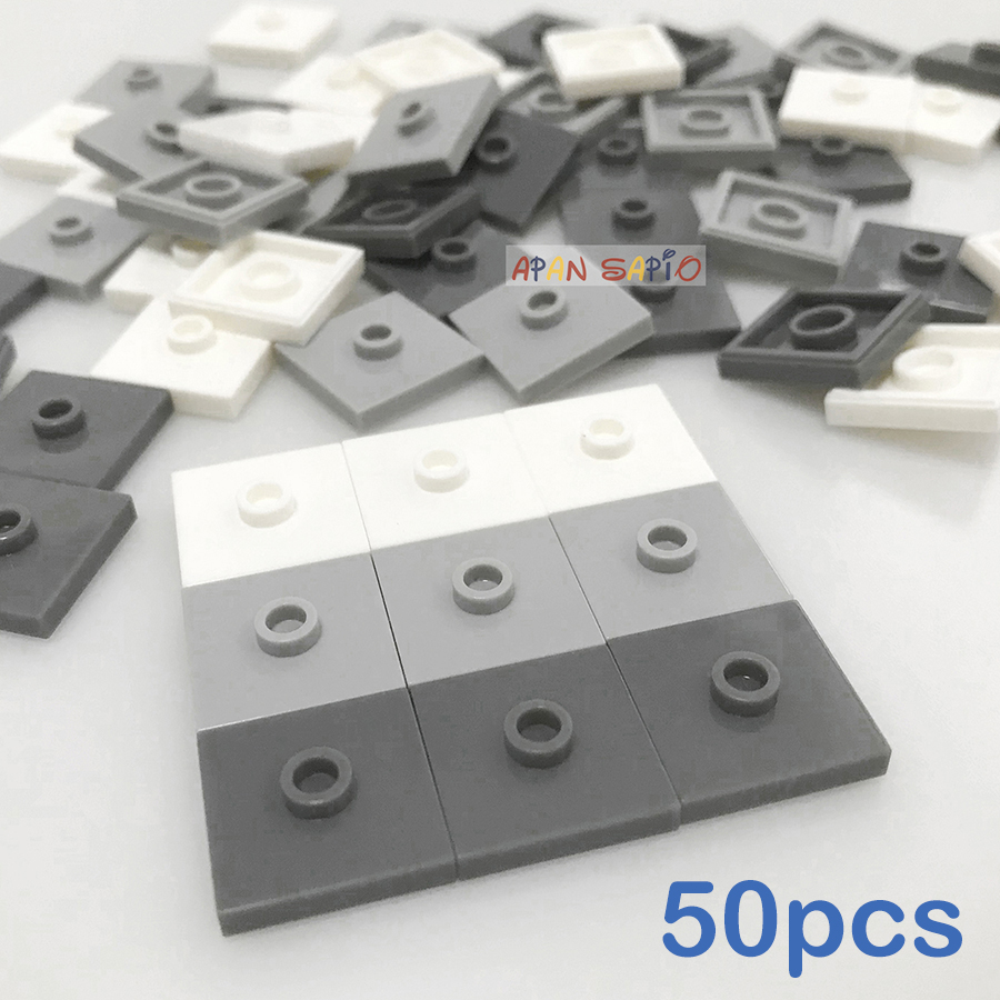 50 個 DIY ビルディングブロック凸シートレンガ 2 × - Lego Set Creator のレビューと価格