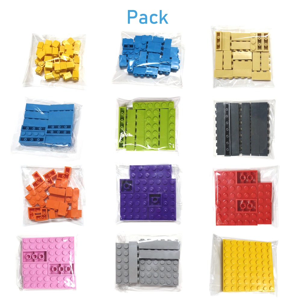 50 個 DIY ビルディングブロック凸シートレンガ 2 × - Lego Set Creator のレビューと価格