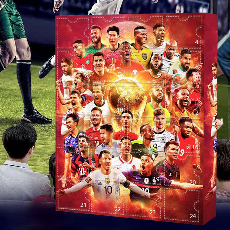 サッカー24日アドベントカレンダー スポーツクリスマスアドベ - Advent Calendar Gift のレビューと価格