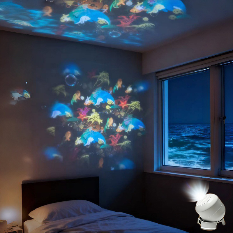 ダイナミックプロジェクターライト回転式クリスマス＆オーシャン - Christmas Lights Outdoor のレビューと価格