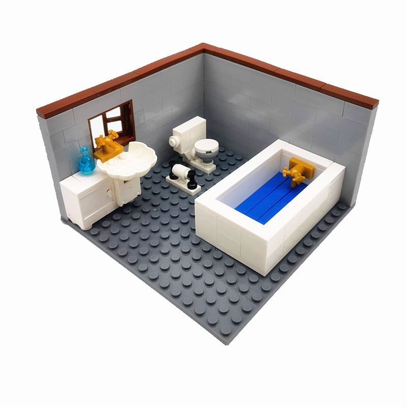 互換性のあるクラシックシティブロックハウス家具 MOC 子供 - Lego Set Creator のレビューと価格