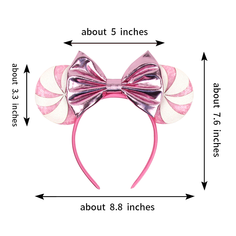 2026 ミッキーマウス耳ヘッドバンドクリスマススノーフレー - Ribbon Bow Gift のレビューと価格