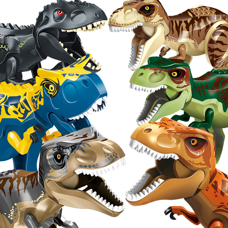 ジュラ紀恐竜世界残忍なラプター T-レックス トリケラトプス - Lego Set Creator のレビューと価格